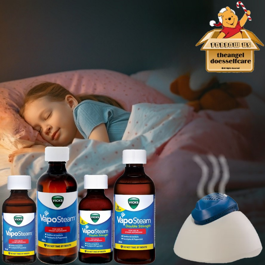 AUTHENTIC ORIGINAL Vicks VapoSteam Inhalant Liquid for Steam Vaporizer