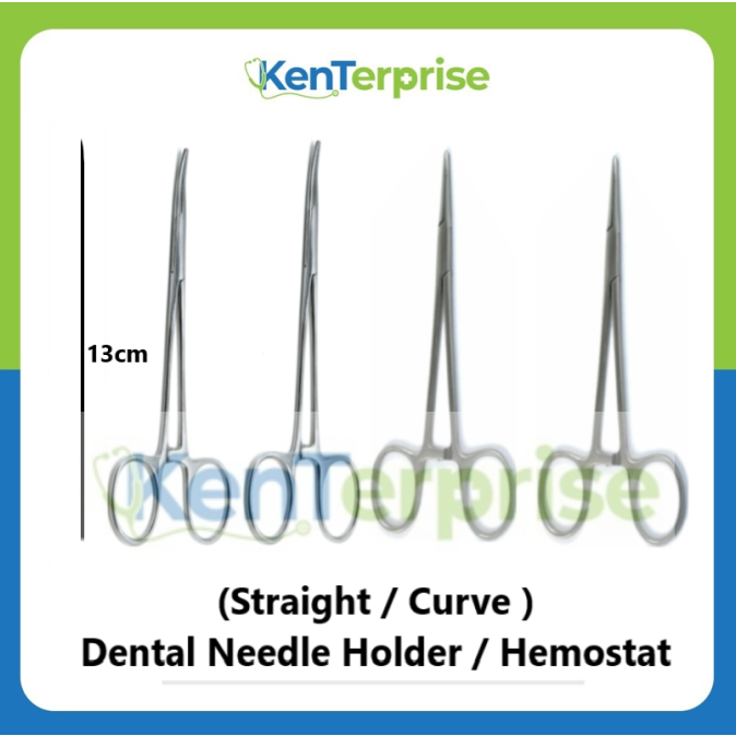 Dental Needle Holder / Hemostat (Straight / Curve ) Shopee Philippines
