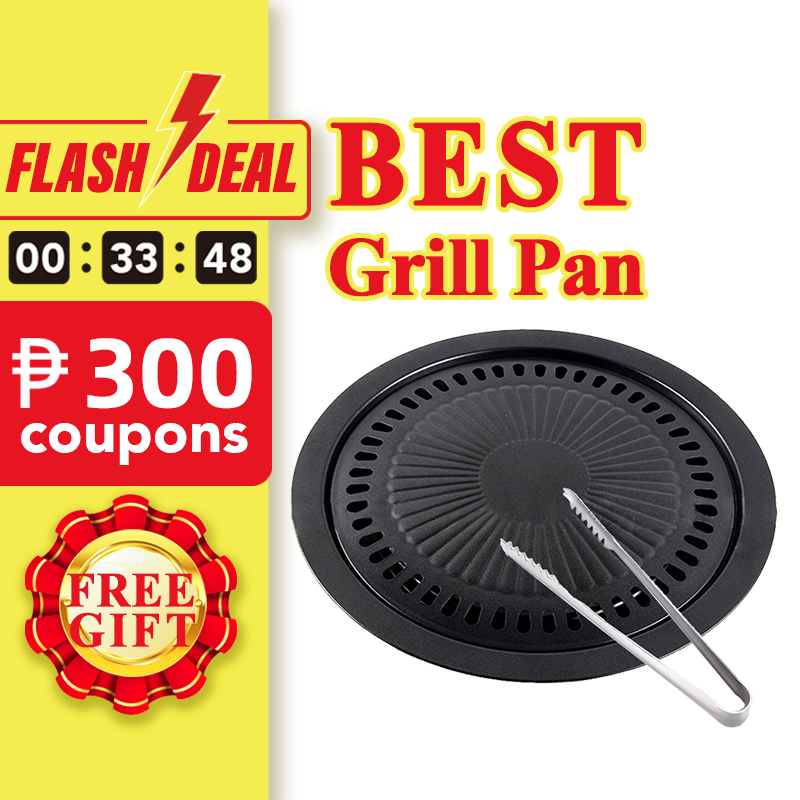 Grill Pans Outdoor Indoor Lahome Barbecue Round Pan Grill Korean Non