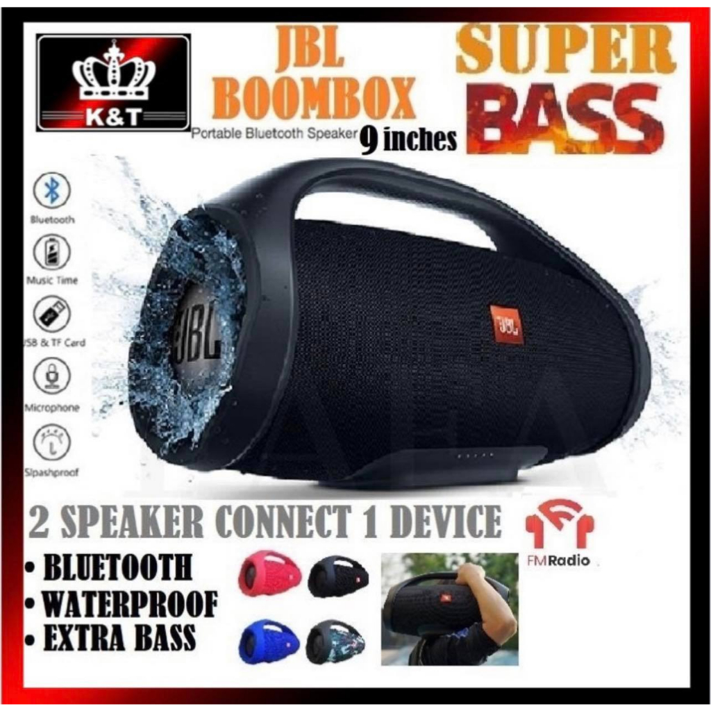 JBL Boombox 2 Portable Bluetooth Speaker Shopee Philippines