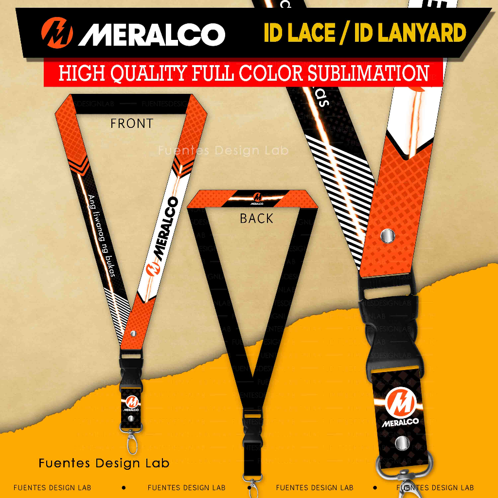 MERALCO Id Lace-MERALCO Id LANYARD-HIGH QUALITY PRINT | Shopee Philippines