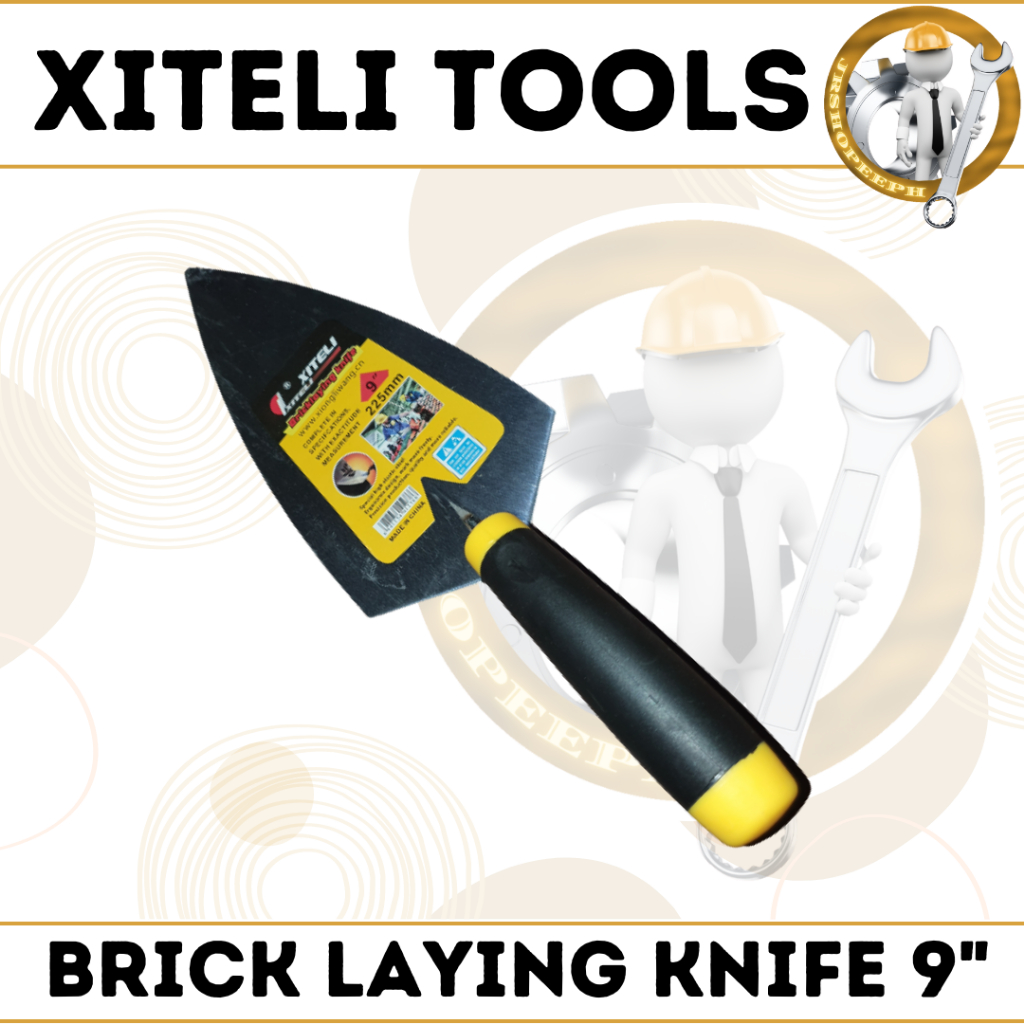 Xiteli Bricklaying Trowel 9 Inch Kutsara pang Semento For