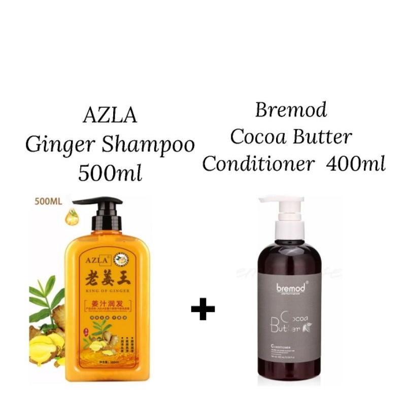 BEST COMBOAZLA Natural Ginger Shampoo Fast Hair Regrowth and Bremod