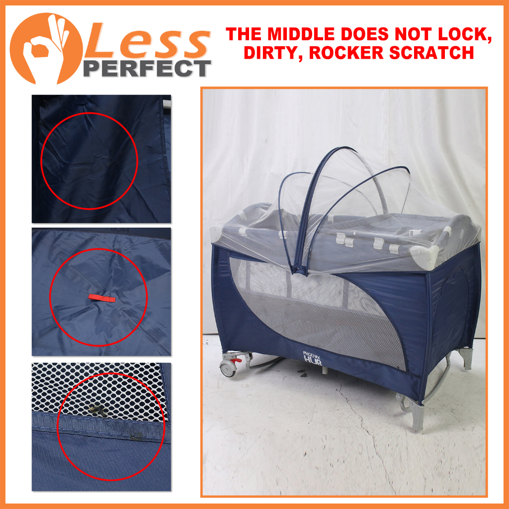 Less Perfect Slightly Damage 2273 Baby Crib Convertible to Rocker