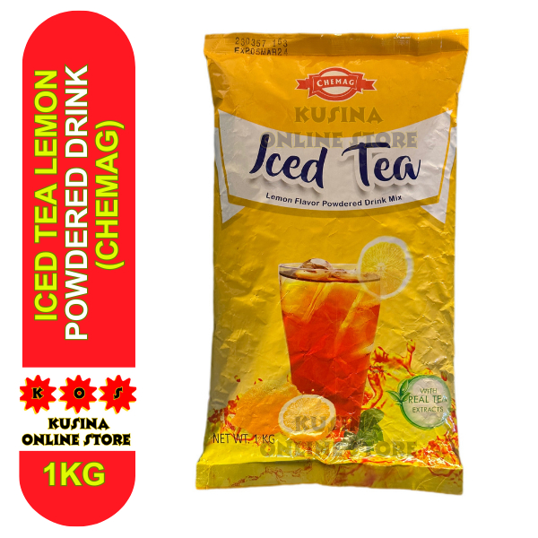 KOS CHEMAG Iced Tea Lemon Powdered Drink Mix 1 Kilo | Shopee Philippines