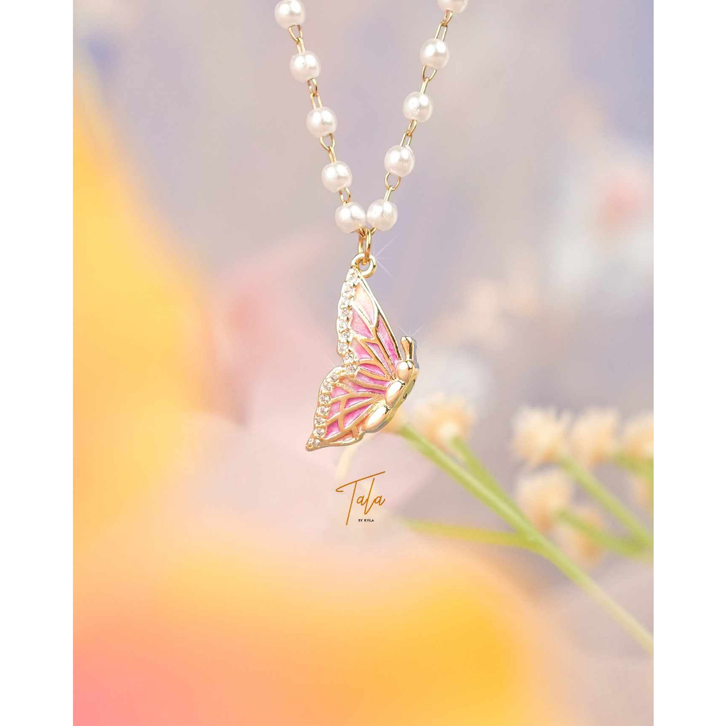 Tala butterfly necklace discount
