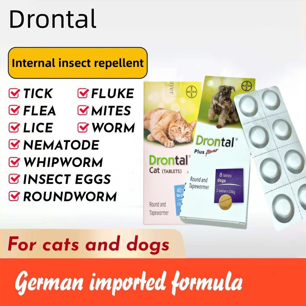 Drontal Plus Tablets for Dogs Tasty Dewormer 1 Tablet | Shopee Philippines