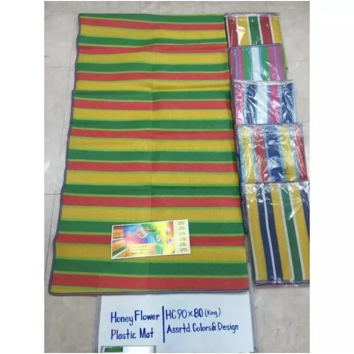 PLASTIC MAT HONEY FLOWER/BANIG Shopee Philippines