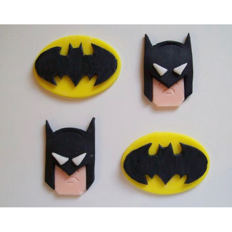 Batman fondant topper (for cake & cupcakes) Shopee Philippines