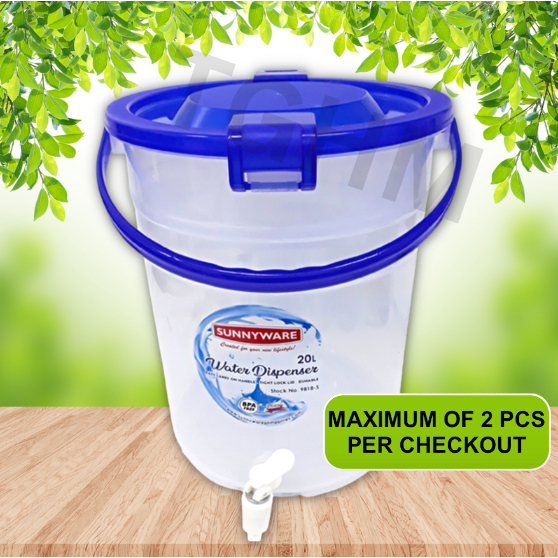Sunnyware 20L High Quality Round Plastic Water Dispenser Juice
