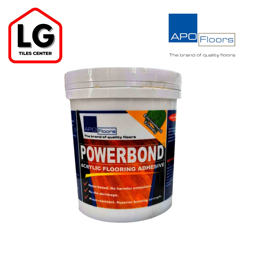 Apo Floors Powerbond Acrylic Flooring Adhesive for vinyl tiles 1.25 kg
