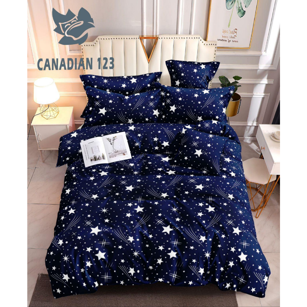 4 IN 1 BEDSHEETS CANADIAN COTTON FULL GARTERIZED Shopee Philippines