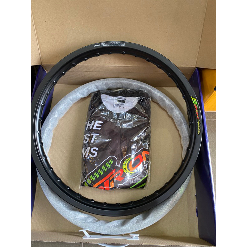 Strong Rim Alloy 1.2/1.4 x17 Broken Size with Free Tshirt | Shopee ...