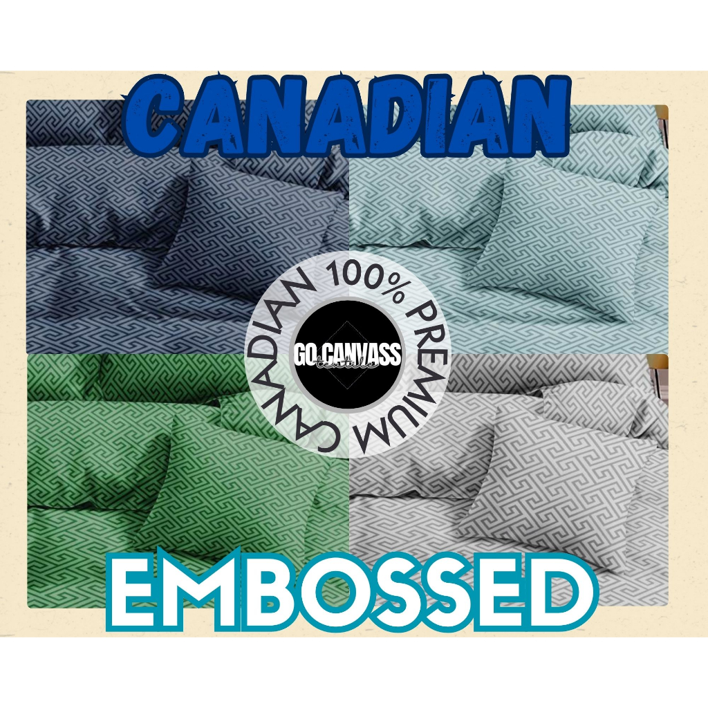 PLAIN EMBOSSED CANADIAN COTTON 96