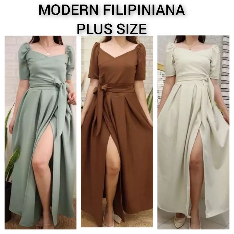 Modern filipiniana clearance shopee