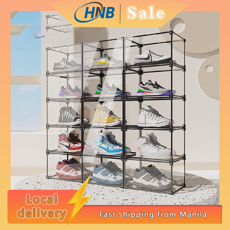 HNB Crystal Clear Magnetic Acrylic SHOEBOX Sneaker Shoe Storage ...