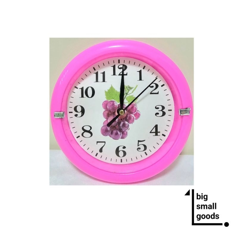 Wall Clock Fruit Design - 6 inch mini wall clock | Shopee Philippines