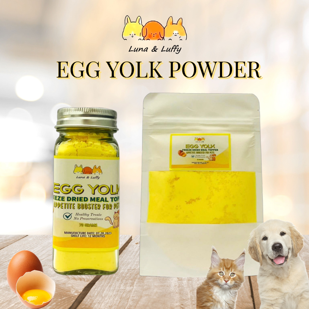 Organic Egg Yolk Powder rich in Lecithin Protein Supplement Appetite