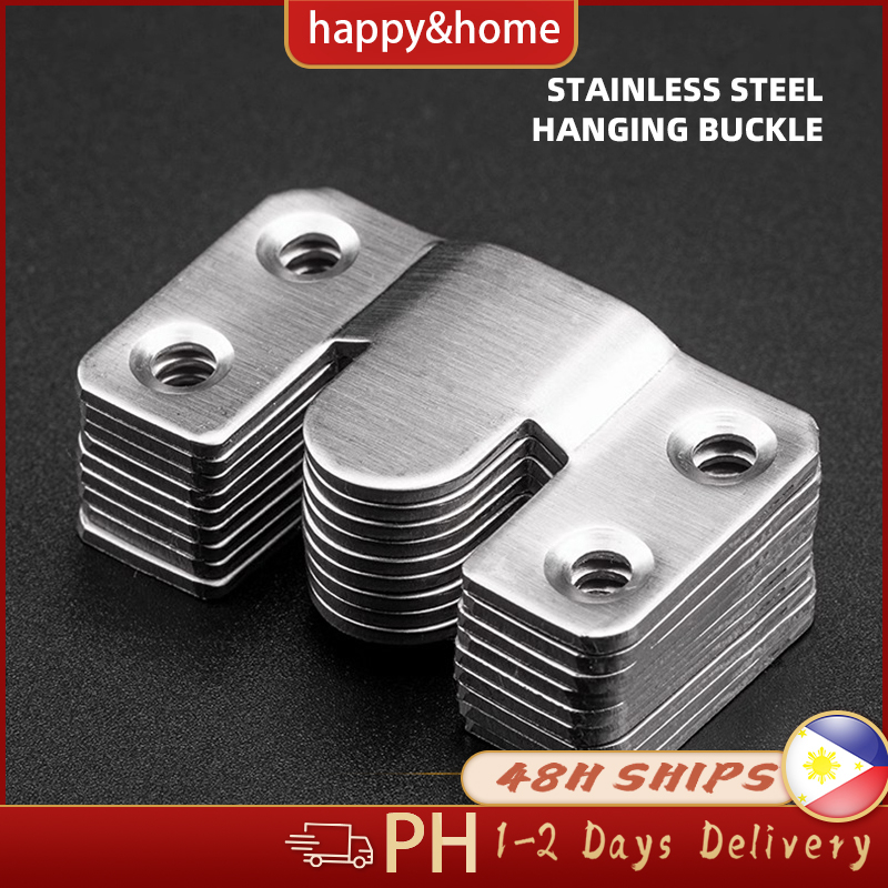 2pcs Interlocking Wall Flush Mount Bracket Sectional Connector