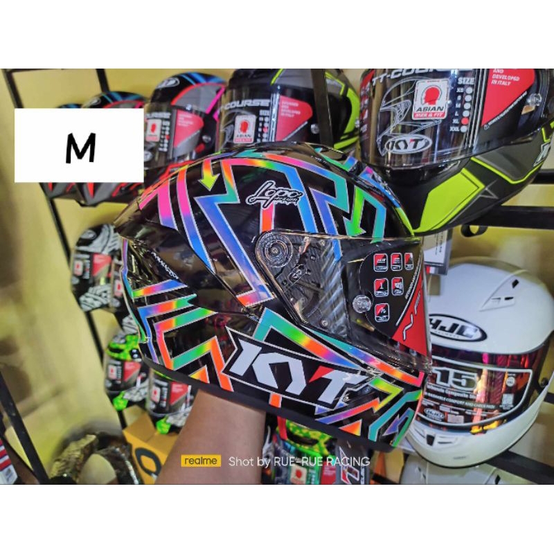 Kyt Nfr Manzi Misano Full Face Dual Visor Helmet Shopee Philippines