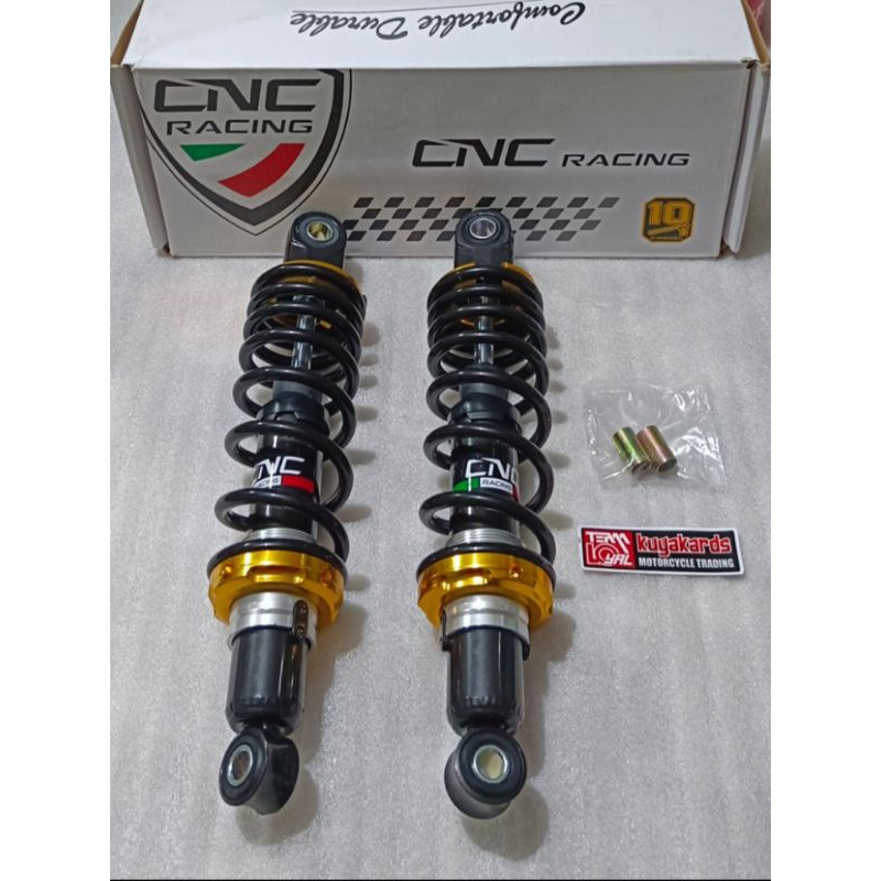 CNC RACING 280MM DUAL SHOCK ALL VEGA/YAMAHA SIGHT/X1/CRYPTON/F1ZR ...