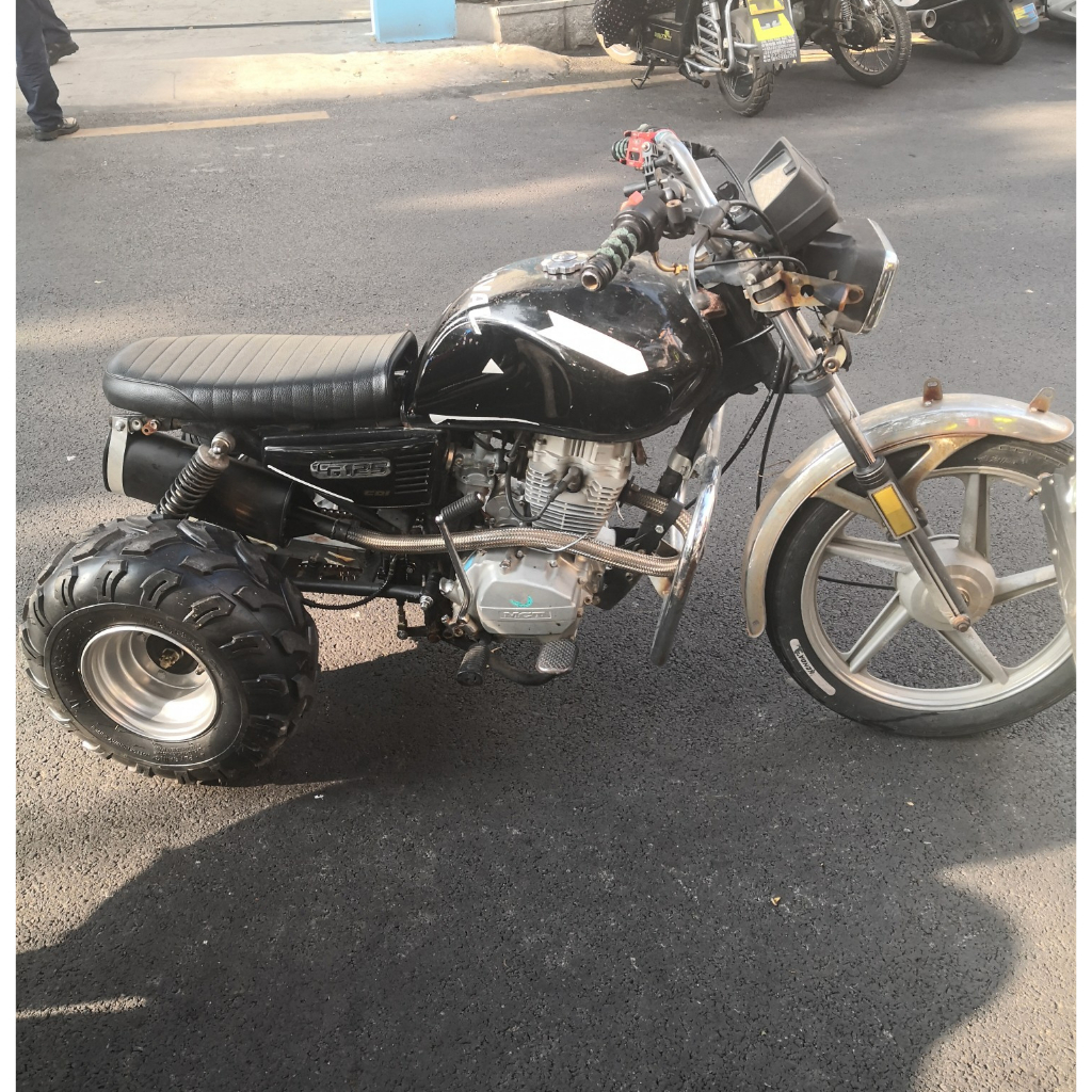 DIY ATV rear axle assembly Tricycle rear axle 8 inch wheels ATV tires 18x9.58 Motorcycle