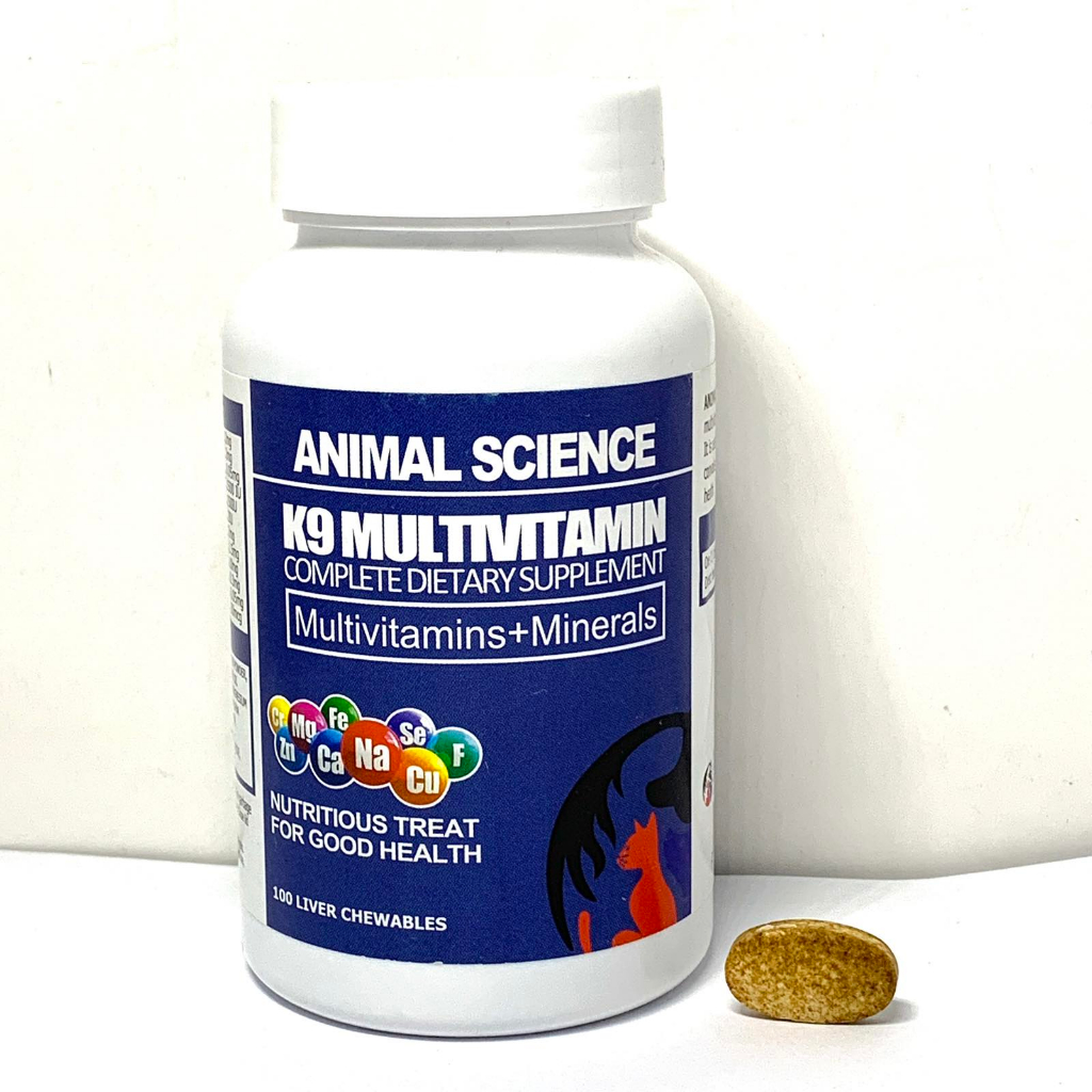 VET SUPPORT 1tab Animal Science K9 Multivitamin Dietary Supplement Per piece Tingi for Pets