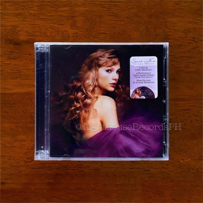 Taylor Swift - Speak Now Taylor’s Version 2-CD Set (ONHAND) | Shopee ...