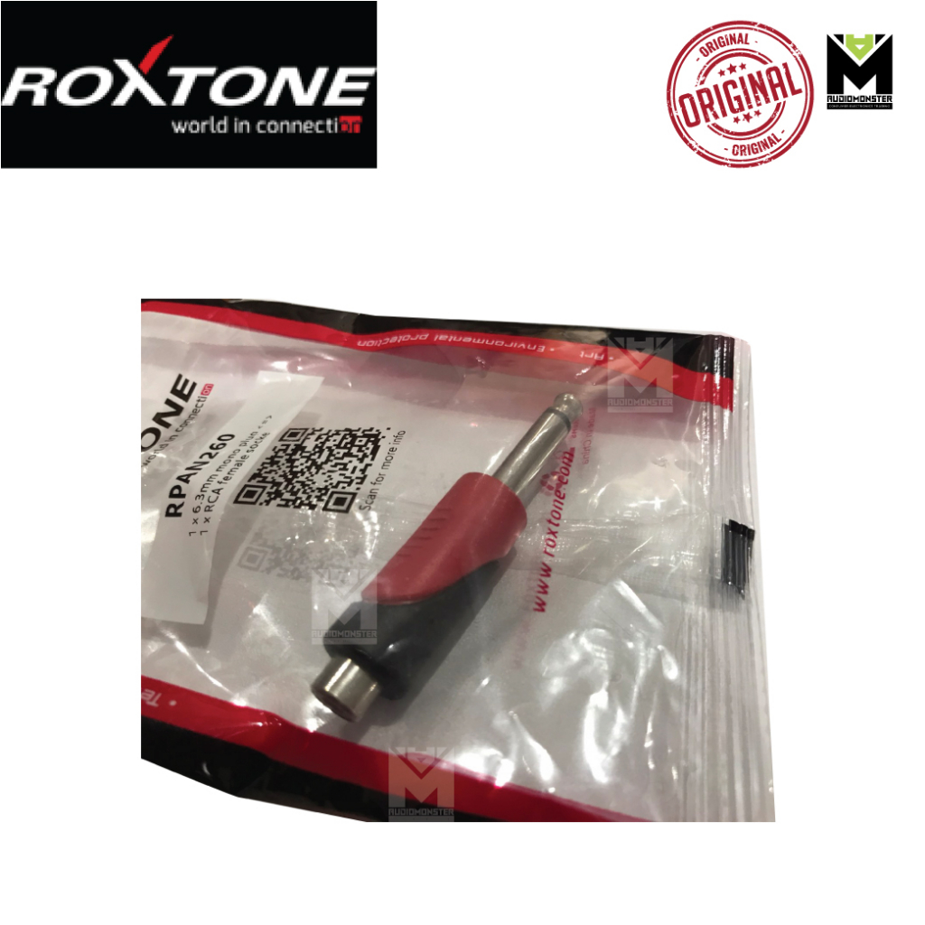 Original Roxtone RPAN260 RCA to PL Mono | Shopee Philippines