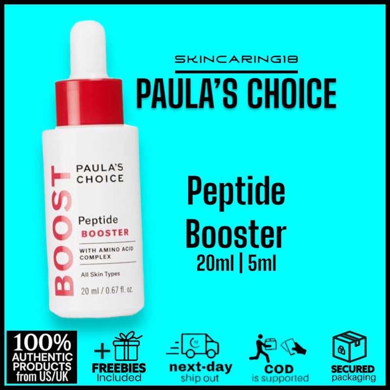 PAULA’S CHOICE Peptide Booster with Amino Acid Complex 20ml 5ml by