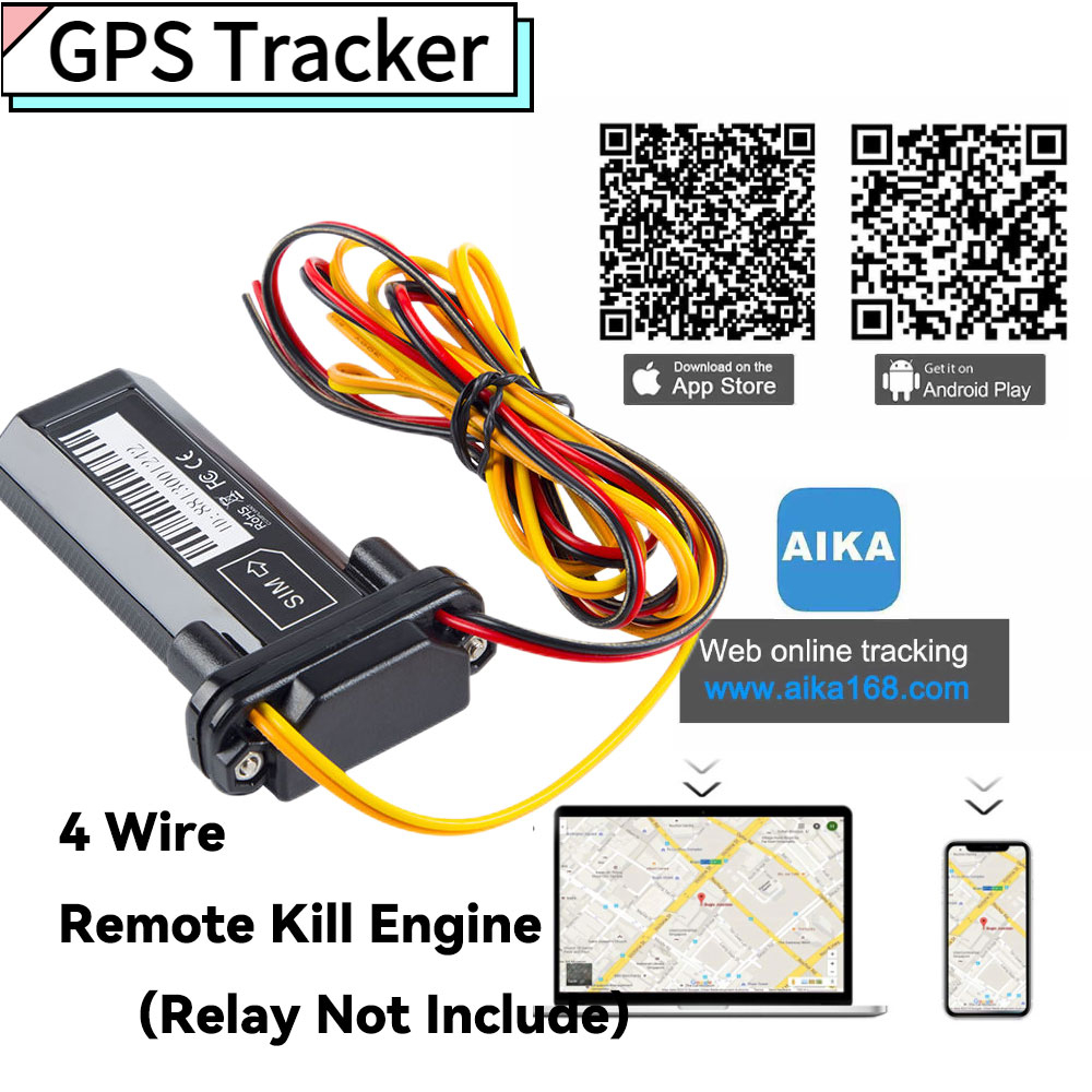 GPS Tracker For Motorcycle With Engine Off GPS Tracking Device Kill