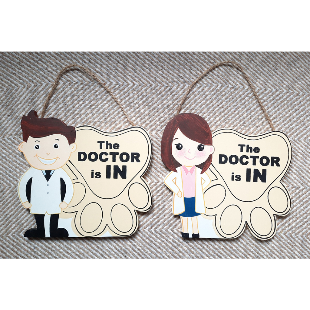 Vet Doctor is IN Door Sign Veterinary Clinic Signage | Shopee Philippines