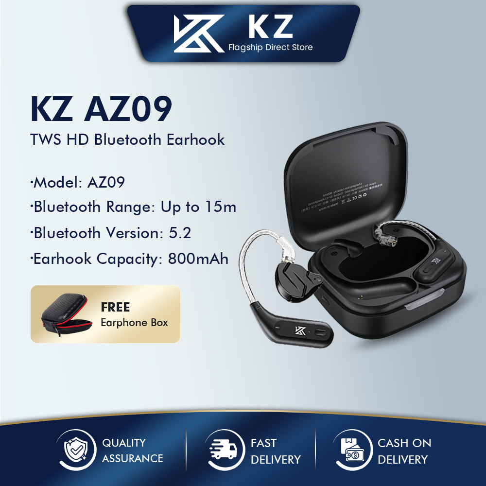 KZ AZ09 AZ10 AZ09 PRO True Wireless Earphone Bluetooth 5.2 Ear Hook ...