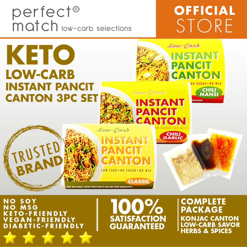 Perfectmatch Low Carb® I Instant Pancit Canton L Keto Friendly L Vegan