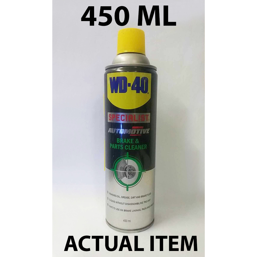 ORIGINAL WD40 BRAKE AND PARTS CLEANER AUTOMOTIVE SPECIALIST 450ML WD40