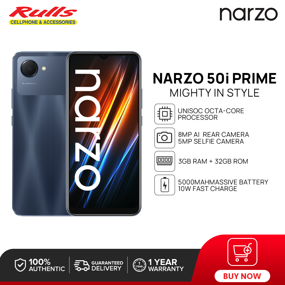 Narzo 50i Prime Smartphone 3GB RAM+32GB ROM Unisoc Octa-core Processor ...