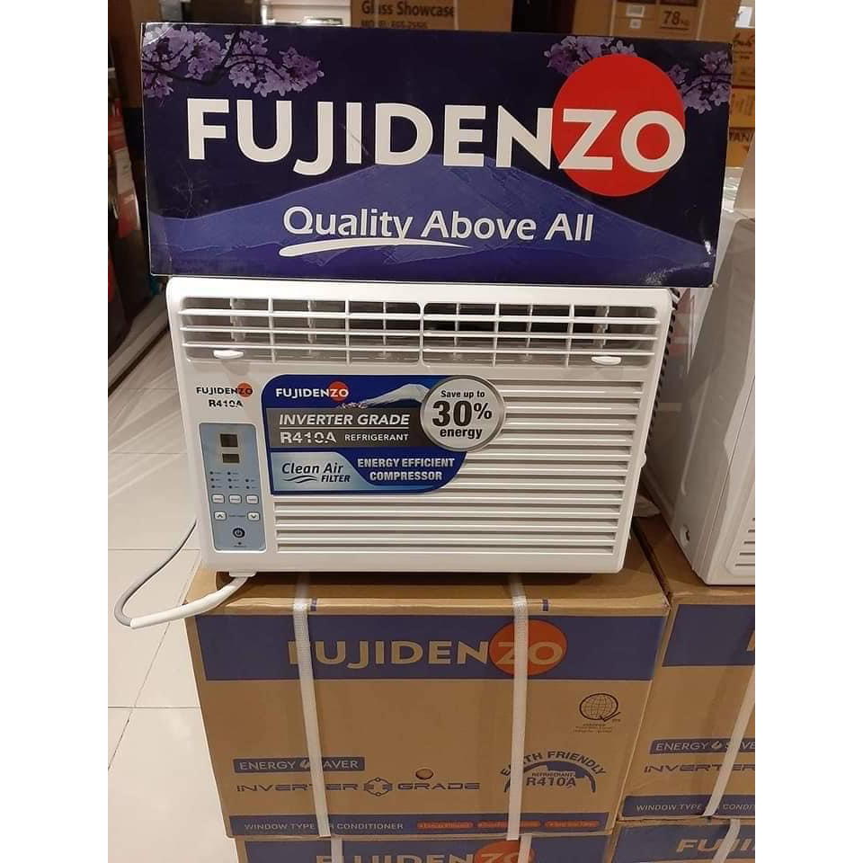Brand new and original fujidenzo 0.5hp inverter window type aircon with free installation