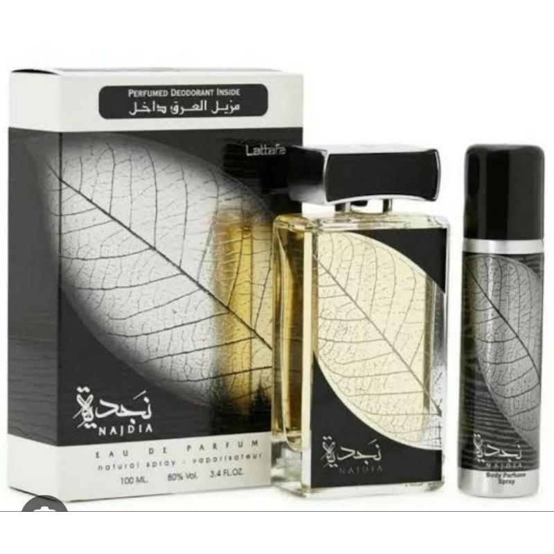 LATTAFA NAJDIA WITH PERFUME SPRAY (Smells like invictus/hawas) Shopee Philippines