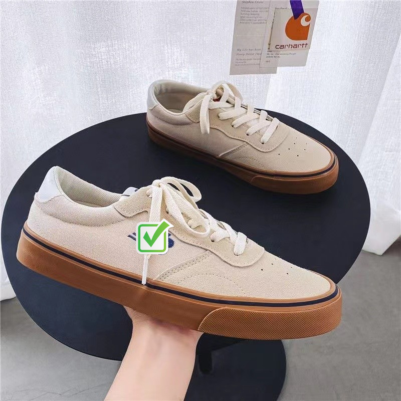 Classic Slip-on Sneakers Men's Shoes Skateboard Shoes Canvas Shoes ...