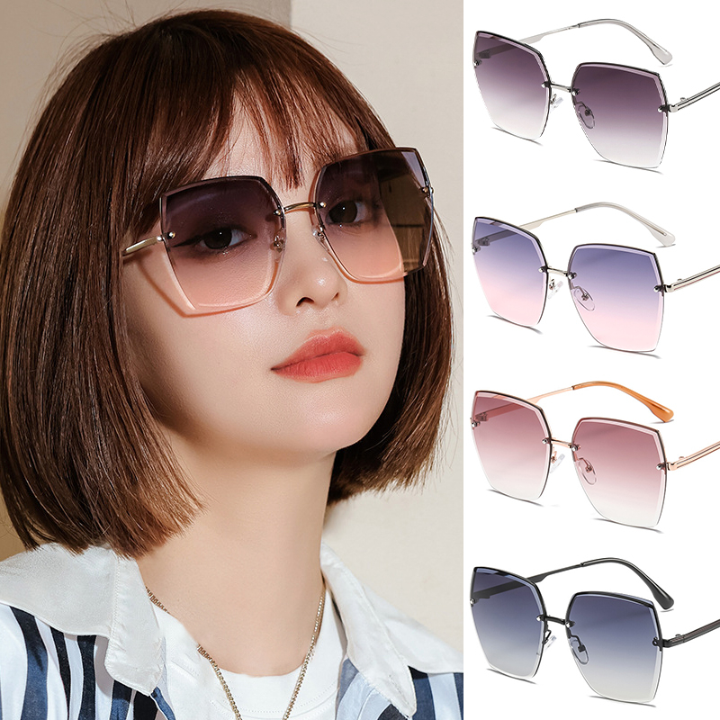 Square Frame Sunglasses Beach Fashion Shades Oversized Uv 400 Protection Sunglasses For Women 5438