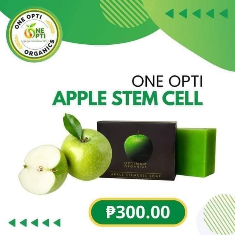 Apple and Grape Stem cell fashion anti-age soap 3pcs