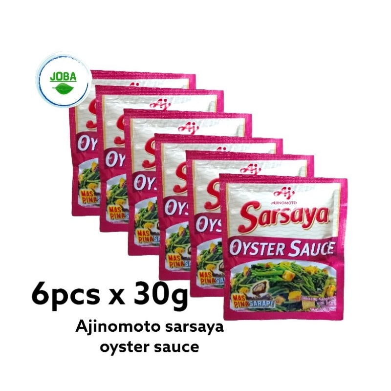 Ajinomoto Sarsaya Oyster Sauce 30gx6pcs Shopee Philippines