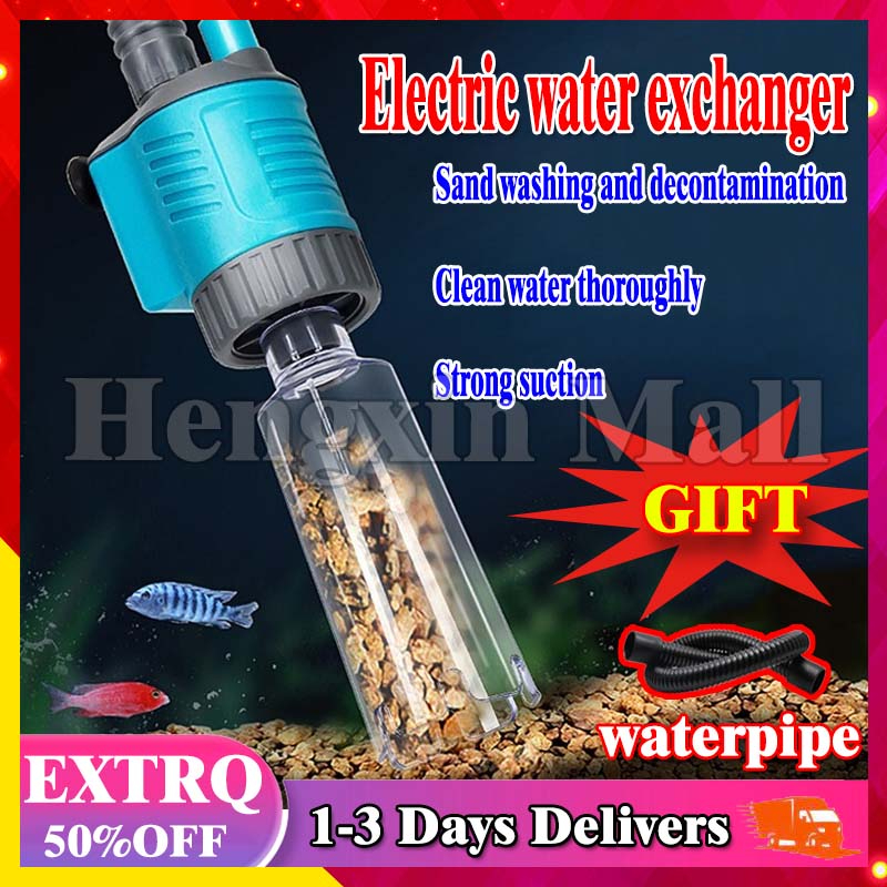 New Electric Aquarium Water Change Pump Cleaning Tools Water Changer