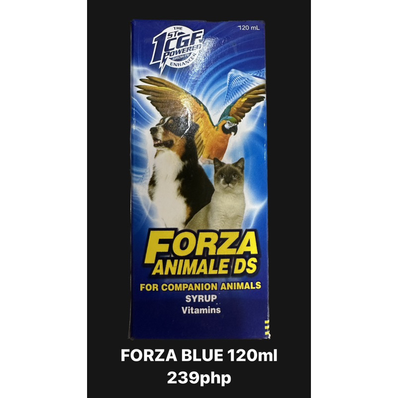 FORZA BLUE ANIMALE VITAMINS 120ml Shopee Philippines