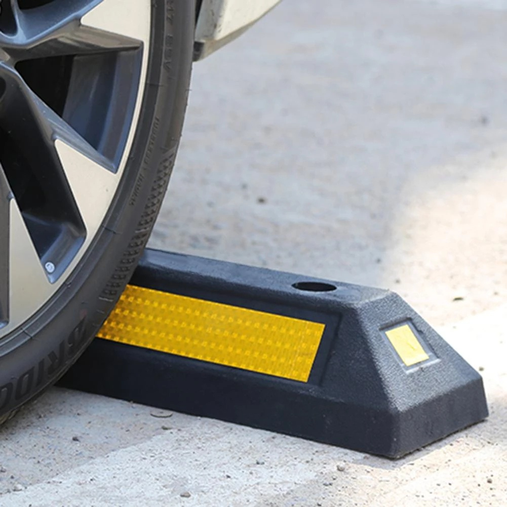 Heavy Duty Rubber Parking Stopper/Parking Limiter/Car Parking Wheel ...