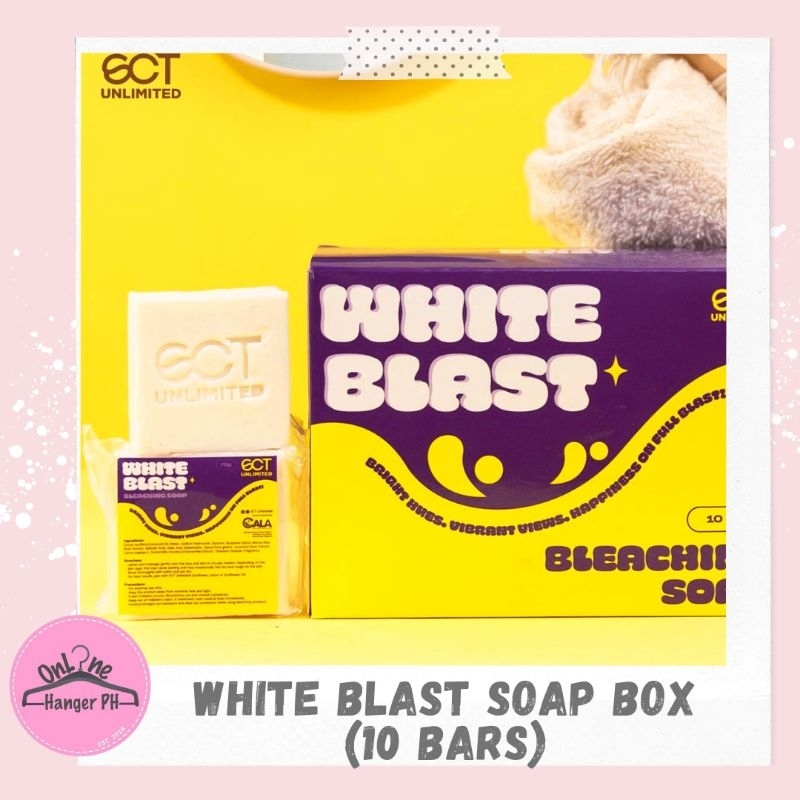 White Blast Soap Bleaching Whitening Soap by Box by SCT Unlimited (10 ...