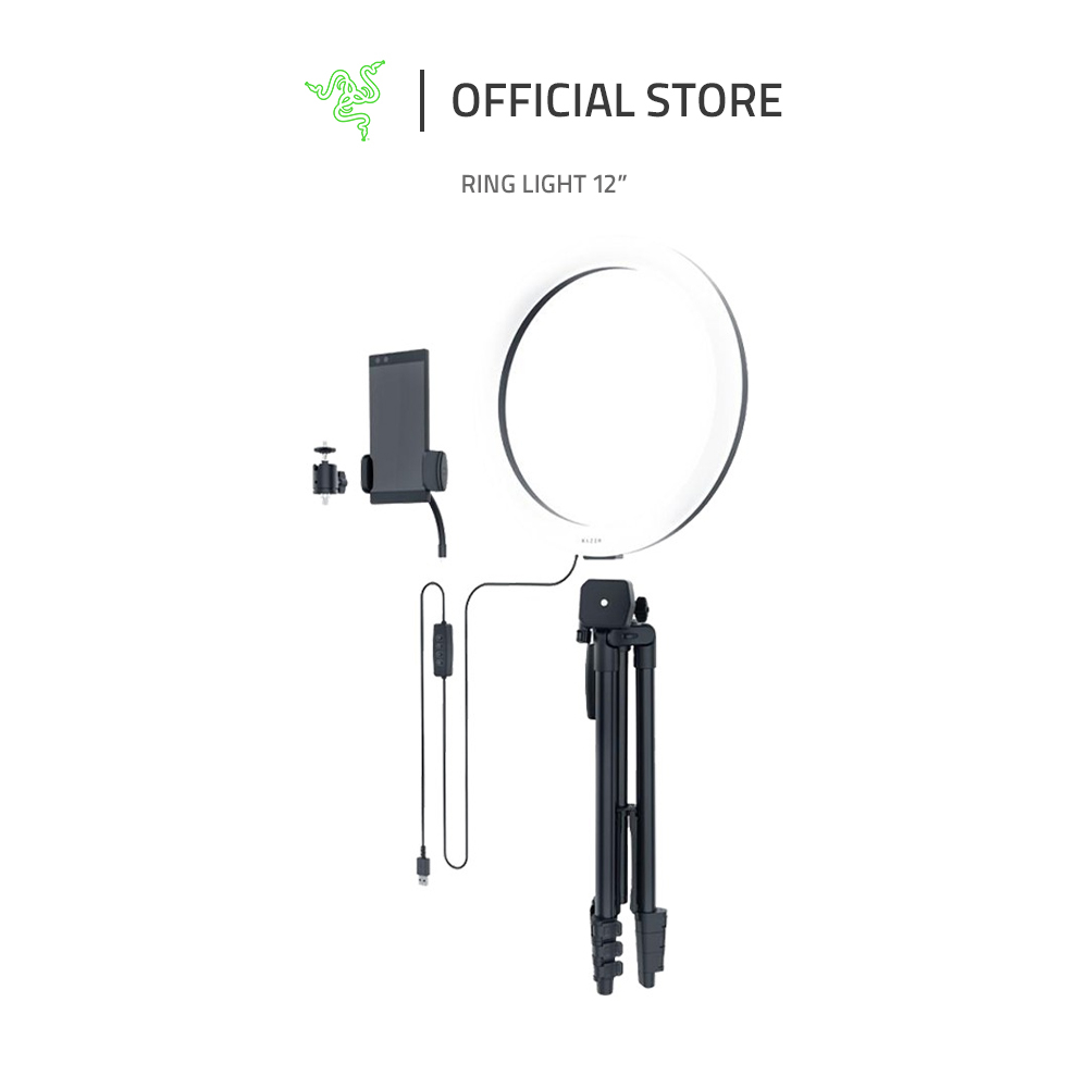 Razer Ring Light 12” USB LED Ring Light for PC and Mobile Streaming ...