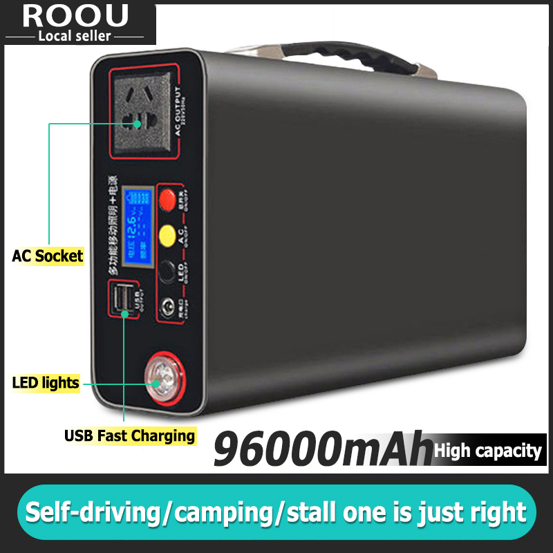 Rebelcell Powerbank Power Rebel 96 000 MAh - Énorme Batterie Pour Pêche, Tablette, PC - Neuve