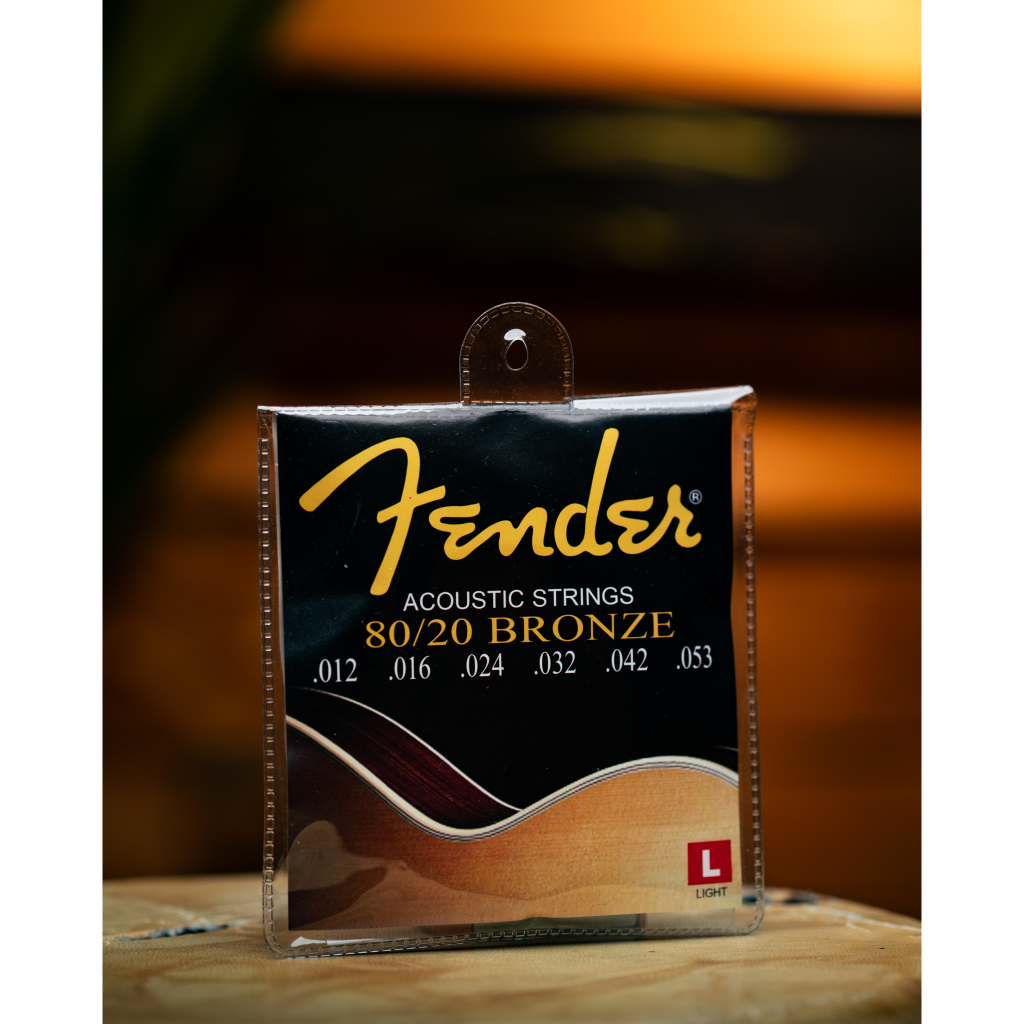 Fender Guitar Strings Acoustic Guitar String Set 6pcs (Walang Free pick ...