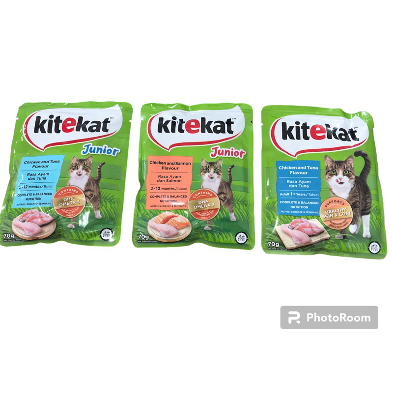 Kitekat pouch catfood 70g Shopee Philippines